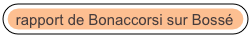 rapport de Bonaccorsi sur Bossé